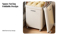 foldable Wheeled Box Foldable Wheeled Cabinet Front Opening Doors