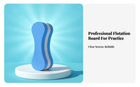 High Buoyancy Swimming Training Buoyancy Aid Board Odorless EVA Foam Kickboard Layered Construction Swimming Kick Board Rounded Ends for Adults, Children