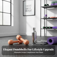 Anti-Slip Grip Adjustable Dumbbell Space Saving Adjustable Dumbbell Set Safety Lock Mechanism Selectable Weight Dumbbells Odorless Material for Women, Beginners