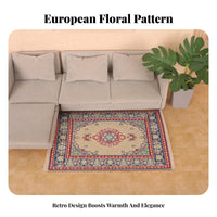 Realistic Intricacy European Design Miniature Carpet Versatile Decoration Dollhouse Carpet High-Quality Craftsmanship for DIY Crafters