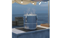 Stainless Steel Insulated Barrel High Temperature Resistant Professional Insulated Food Pot Locking Lid Soup Container