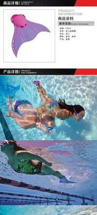 Finis Aquarius Monofin 美人鱼训练脚蹼 36-43码 成人款