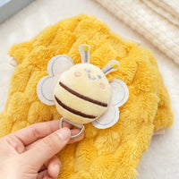 Dog Bee Costume, Four-Legged Clothing with Feathers and Antennae, Thickened Polyester Winter Warm Apparel for Small and Medium Dogs, 141 characters