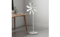 Grille-Less Floor Fan Quiet Function Transformable Pedestal Fan Air Circulator Energy Saving Home Appliance for Students