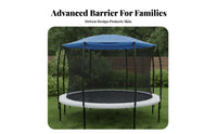 Lightweight Trampoline Shade Cover Wrinkled Surface Trampoline Sun Shade Sturdy