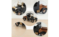 Vintage Truck Model Classic Decor Compact for Car Enthusiasts