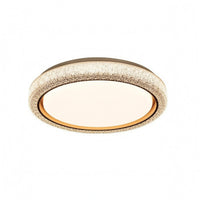Ra95 Speckled Round Ceiling Lamp High CRI LED Flush Mount Ceiling Light Textured Indoor Lighting Gold Trim