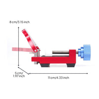 Manual Watch Case Opener Non-Slip Base Watch Back Opener Soft Sponge Pad Two-headedHeaded Tool for Bracelet Adjustment