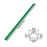 Long-Lasting Woodworking Table Saw Track Precision Machined T-Track Anodized Finish Guide for Woodworkers