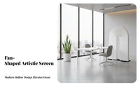 Foldable Design Expandable cellular partition Movable Accordion Paper Divider Portable Folding Screen Adjustable Shape for homeowners, Apartment Dwellers, separateice Workers, Entrance Hall, Bedroom, showcase