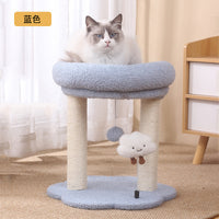 猫爬架小型不占地猫架子猫窝猫树一体猫抓柱猫跳台幼猫咪玩具用品