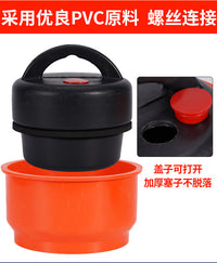 水泡粪塞排污阀200型养殖场水泡粪地沟塞250型碗式猪场漏粪塞堵头