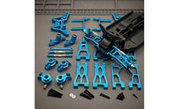 Metal Anodized Chassis Support Parts Kit Rod Set for 1/12 UD1201 UD1202 -12PRO
