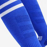 Professional Soccer Grip Socks for Men Women, Anti-Slip Moisture Wicking Football Training, Unisex Over the Calf Athletic Towel Bottom