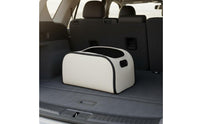 Trunk Organizer Box Multi-Layer Material Car Storage Box Side Mesh Pockets Leather Vehicle Storage Bin for trip