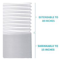 Corrugated Portable Air Conditioner Exhaust Hose