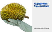 Thickened Protective Gardening Gloves, Anti-Puncture, Waterproof, for Flower Planting, Pet Bath, Anti-Nip