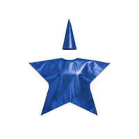 Gleaming Christmas Star Costume Shiny Star Costume Loose Fit Performance Outfit Festive for Adults, Dress-up, Parent-Child Activity
