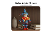 Italian Love Cherub Doll Collectible Tri Cherub Doll Vintage Clown Figurine Movable Joints Poseable Porcelain Clown