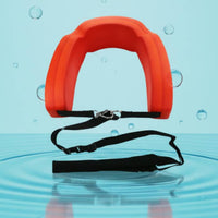 Large Buoyancy EVA Rescue Buoy Lightweight Floating Rescue Baton Long-Lasting Swim Safety Buoy Visible for Open Water, Swimming Pool
