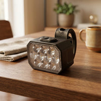 Bike Safety Light Compact Cycle Light with Strap Lightweight for Commuting