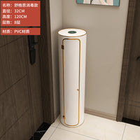 旋转鞋柜家用门口2025新款爆款入户玄关进门钢制圆形多层消毒鞋架 舒格思32直径120CM带门 消毒款 整装