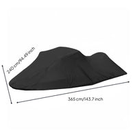 V-Shaped Boat Cover Easy to Install Waterproof Personal Watercraft Cover Foldable Marine Gear for Outdoor