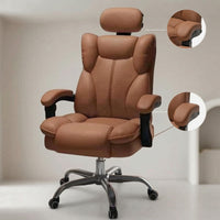 Swivel Office Chair with Headrest Ergonomic High Back Office Chair Padded for Telecommuters, Students, Computer Desk, Study Room