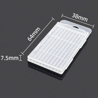 Plastic Drill Bit Organizer Box with Compartments