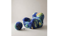 Molded Foam Chair with Cushion Cozy Sponge Armchair with Cushion Ergonomic for Reading Corner, Bedroom, Studio Apartment