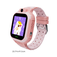 Smartwatch with Camera Visual Call Calls Phone Watch Touchscreen Smart Watch SOS Wrist Telephone Voice Chat for Children, School