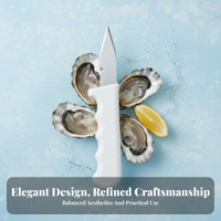 Mollusk Stainless Steel Blade Mollusk Unseal Er Seafood Shucking Ergonomic Non-Slip Handle Clam Shucking Tool Versatile