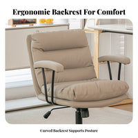 Fourspoke Base Armrest Chair Comfortable Backrest rotate Seat With Armrests robust Duty for Students