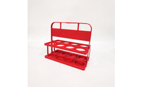 Water Bottle Rack with Handle Foldable Water Bottle Carrier Two-Tier for Coaches, Athletes, Sideline