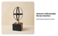 Table Decor Tabletop Hat Stand Minimalist Matte Black Decorative Hat Rack