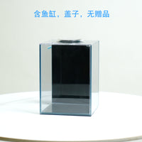 全套超白玻璃鱼缸斗鱼生态缸客厅家用桌面办公室小型造景自循环