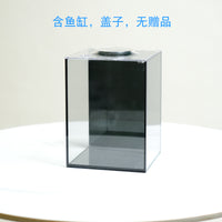 全套超白玻璃鱼缸斗鱼生态缸客厅家用桌面办公室小型造景自循环