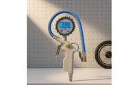 Tire Inflator with Pressure Gauge Exact Tool Heavy Duty for Mechanics, Drivers