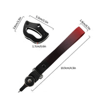 Key Cover with Lanyard Aluminum Alloy Motorcycle Key Cover Easy to Install Accessory for Frequent Carry Item