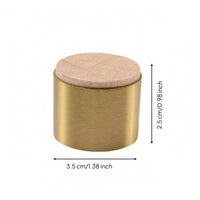 Solid Construction Cork-Top Pen Holder Compact Cylindrical Pen Holder Low-Height Pencil Cup Modern Design