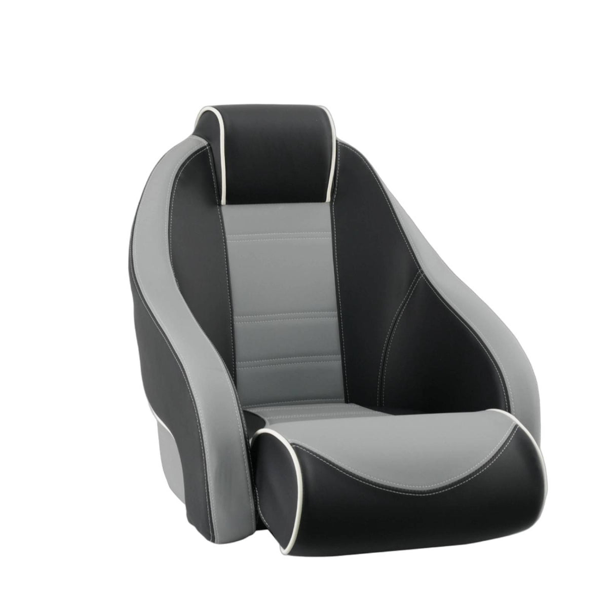 Marine Driver Seat Waterproof Boat Seat with Hinge High Back Furniture for Anglers, Yacht