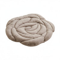 Pastoral Design Blossom Shaped Cushion Extra Thick Round Soft Fabric Seat Cushion Soft for Office Workers, Students, Bedroom, Living Room