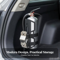 Car Fire Suppression Device Bracket Stable Fixation Car Fire Suppression Device Holder Trunk Storage Bracket Sturdy-Duty