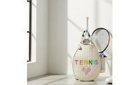 Large Capacity Tennis Backpack Portable Badminton Racket Bag Double Shoulder Straps Pickleball Racket Bag Stylish Design for Outdoor, Sports Court