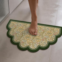Diatomaceous Earth Absorbent Bath Mat for Bathroom and Toilet, Non-Slip Quick Dry Floor Mat