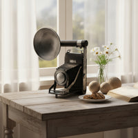 Camera Model Retro Design Camera Model Tabletop Decor for Photographers, Office