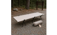 Metal Frame Press-Lock Camping Cot Compact Folding Camping Cot