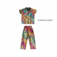 Disco Costume Set Lightweight 70s Pants Set Flexible Children's Clothing for Children and Girls