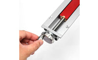 Embedded Tail Vise Strong Clamping Power Carpentry Tail Vise Easy Installation Workbench Hardware for Hobbyists, Cabinet Makers, Workshop
