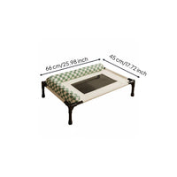 Elevated Pet Bed with Bolster Breathable Elevated Pet Bed Indoor Raised Pets Cot for Bedroom